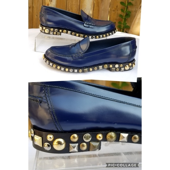 Louis Vuitton Shoes - Louis Vuitton studded loafers Size 37.5 / US 7